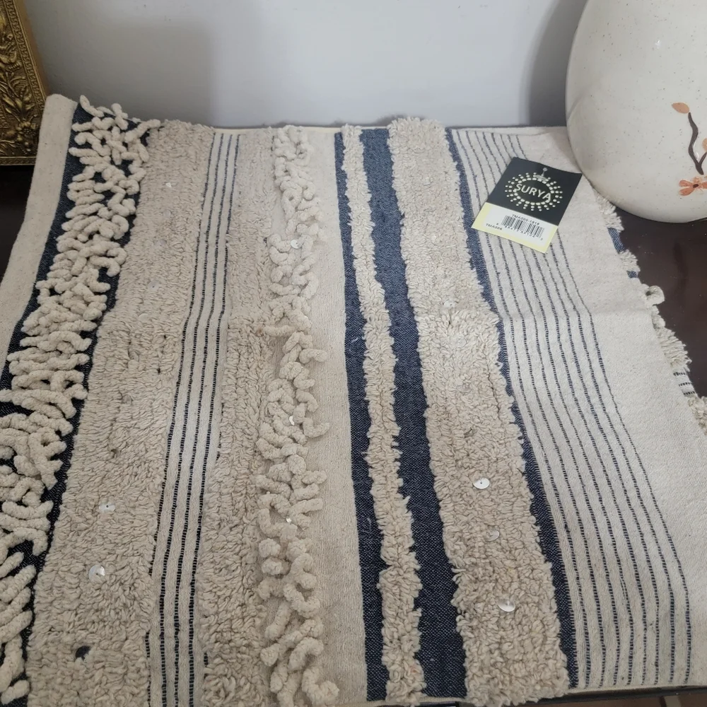 NWT SURYA Temara Collection Pillow Covers Set Of 2 - Picture 4 of 5